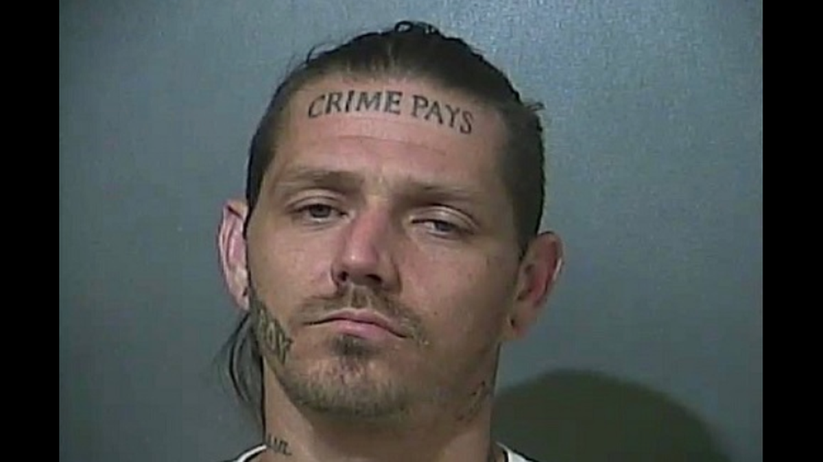 Police in Terra Haute, Indiana, are searching for Donald Murray, 38, after they say he led officers on a high-speed car chase over the weekend.
