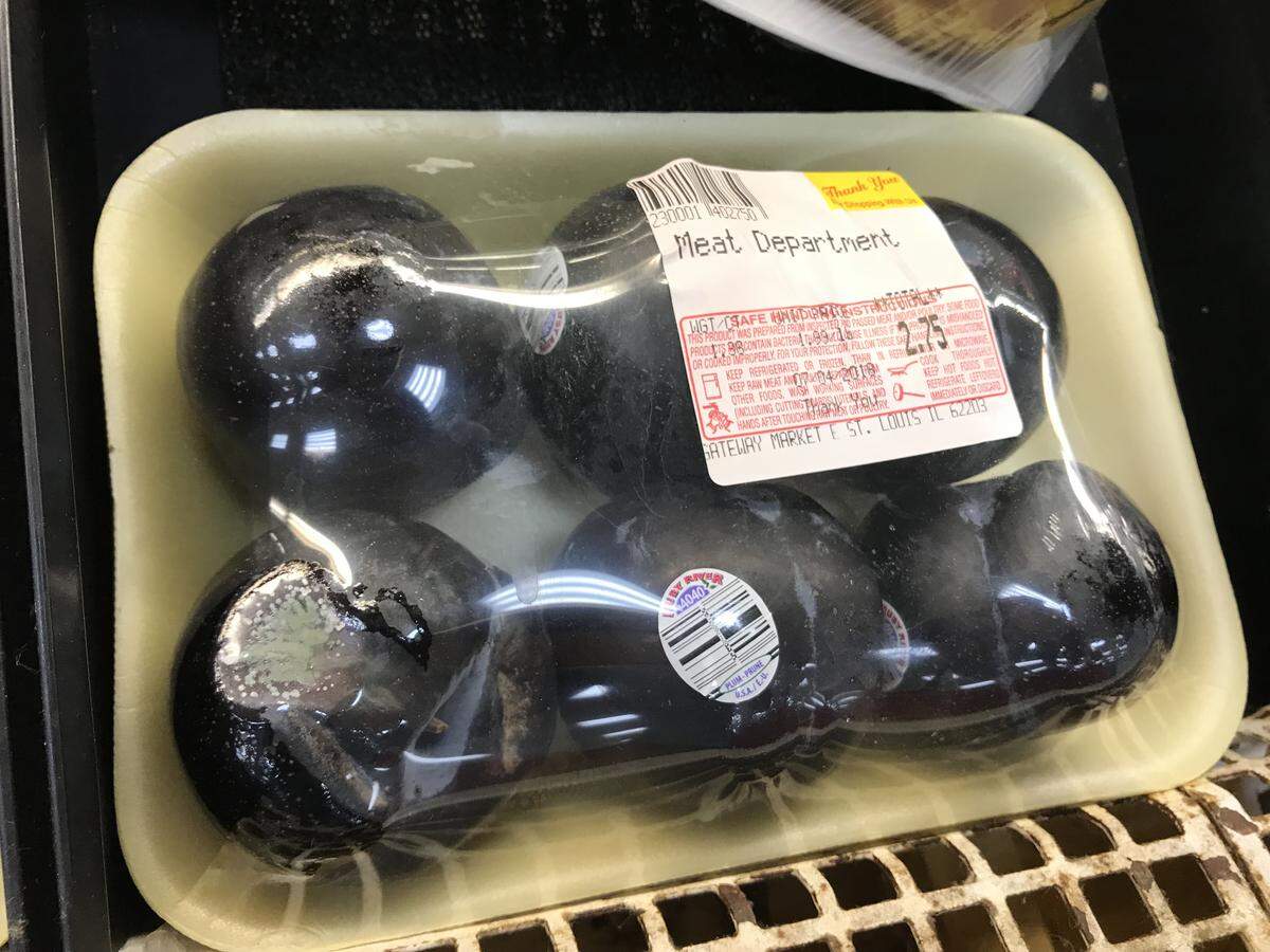 A look at produce from Gateway Market’s location at 7600 State Street in East St. Louis.