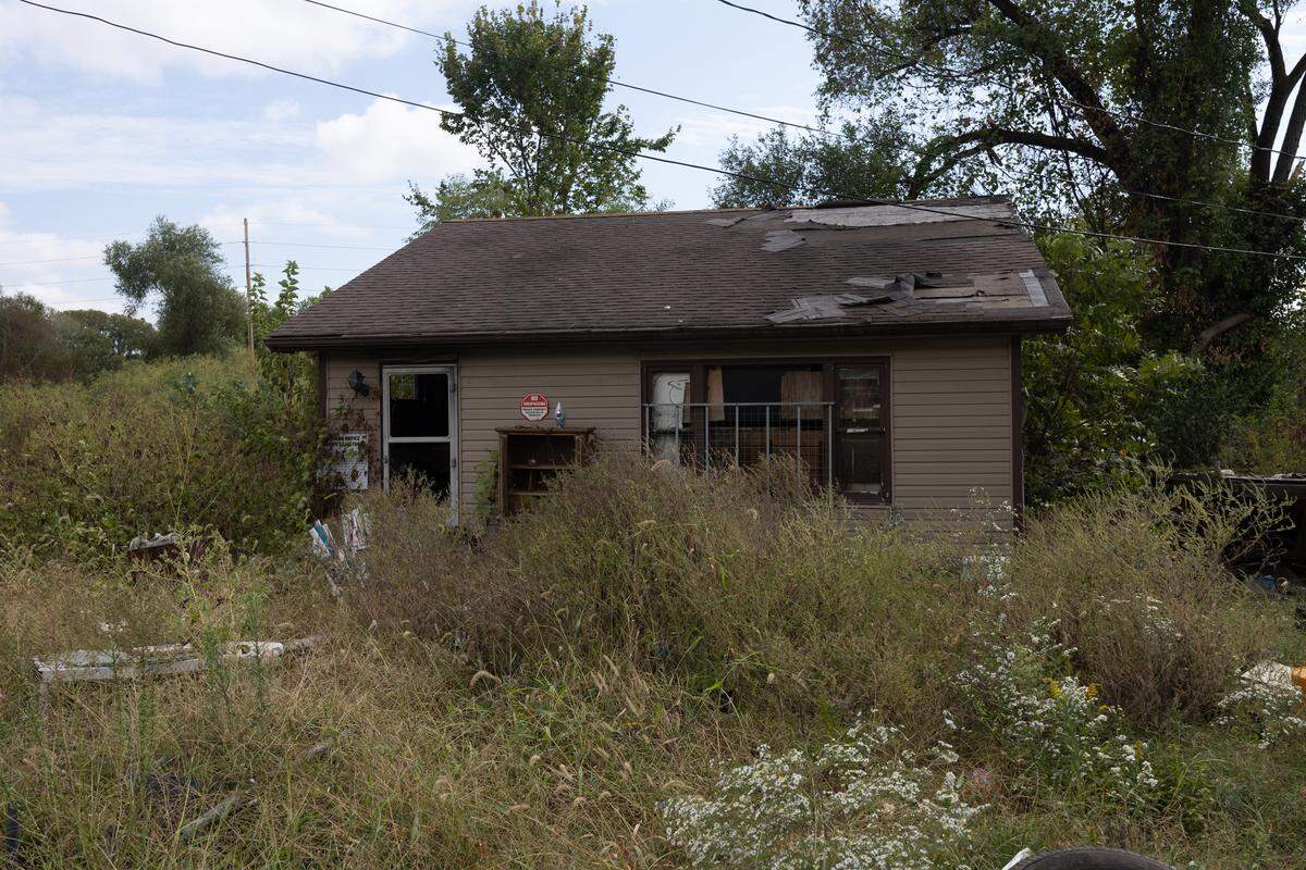 A condemned home at 3236 Camp Jackson Road in Cahokia Heights will soon be demolished for $8,772.