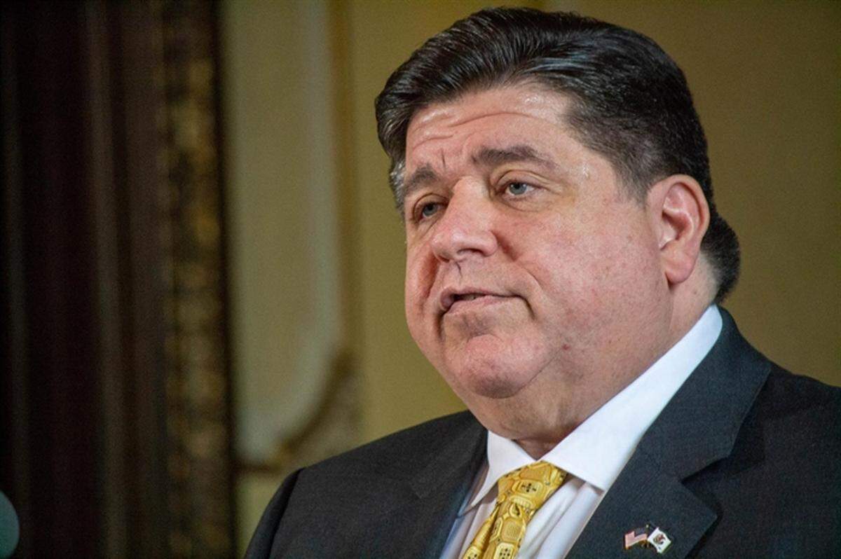 Gov. J.B. Pritzker, pictured in a file photo, tested positive this week for COVID-19 after returning from a political event in Florida.
