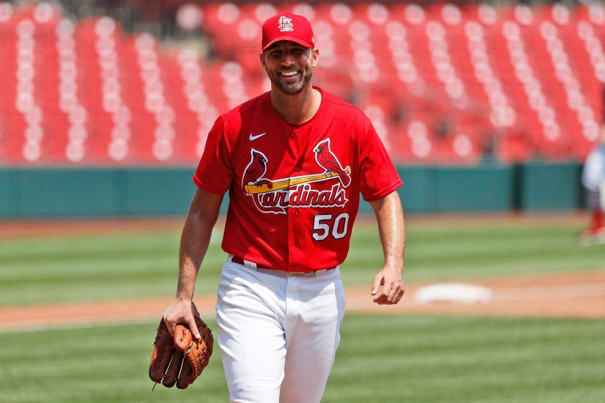 St. Louis Cardinals pitcher Adam Wainwright started the team’s 2022 home opener Thursday against the Pittsburgh Pirates and tossed six shutout innings. The Cardinals ultimately defeated Pittsburgh 9-0.