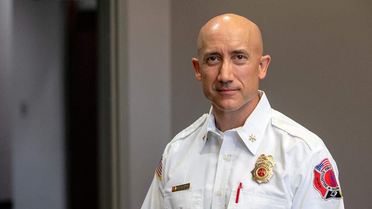 J.P. Penet has retired as Belleville’s fire chief.