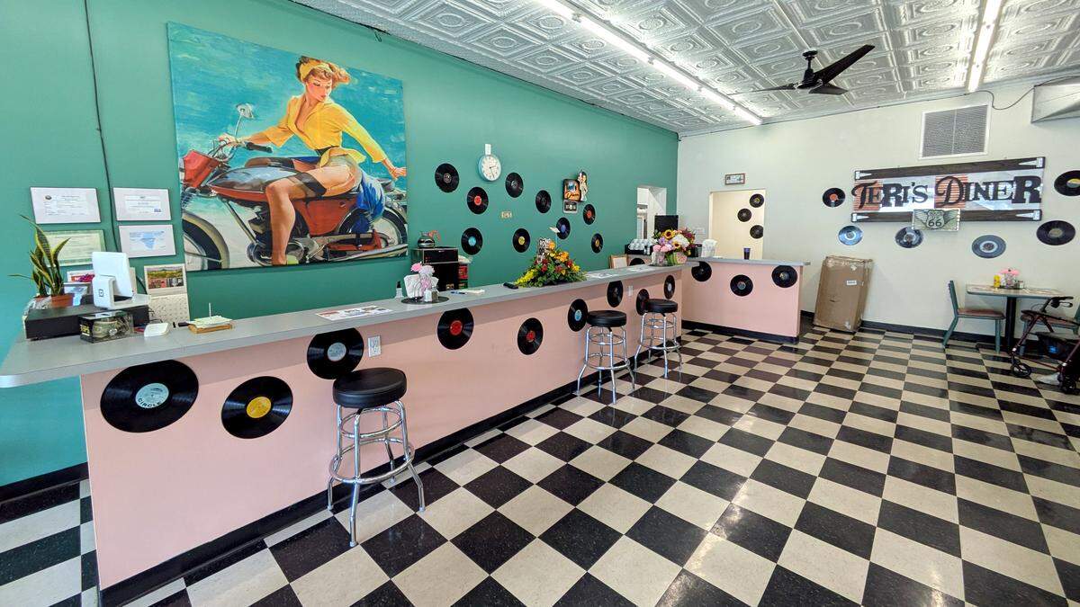 Overall view of Teri's Route 66 Diner at 1416 20th St. in Granite City