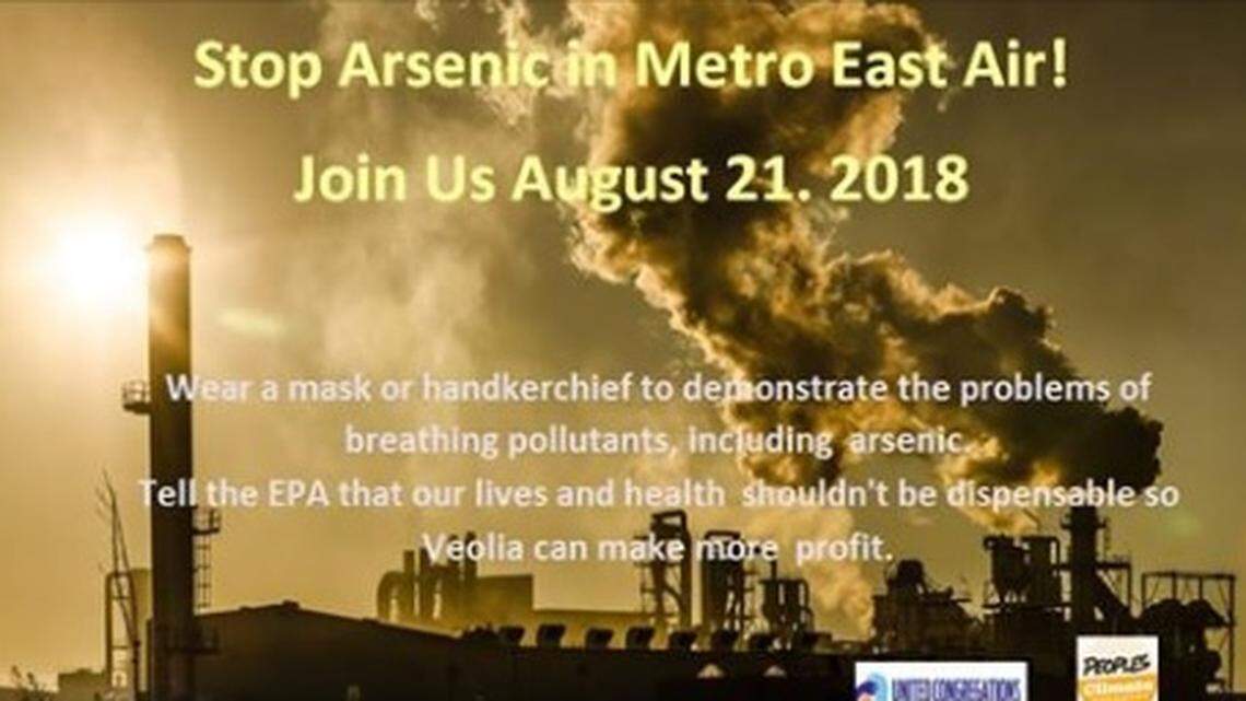 United Congregations of Metro-East will host events Tuesday in an effort to draw attention to a facility in Sauget that burns hazardous waste.