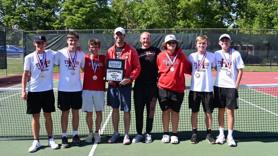 For first time in 24 years, Highland boys claim conference tennis title