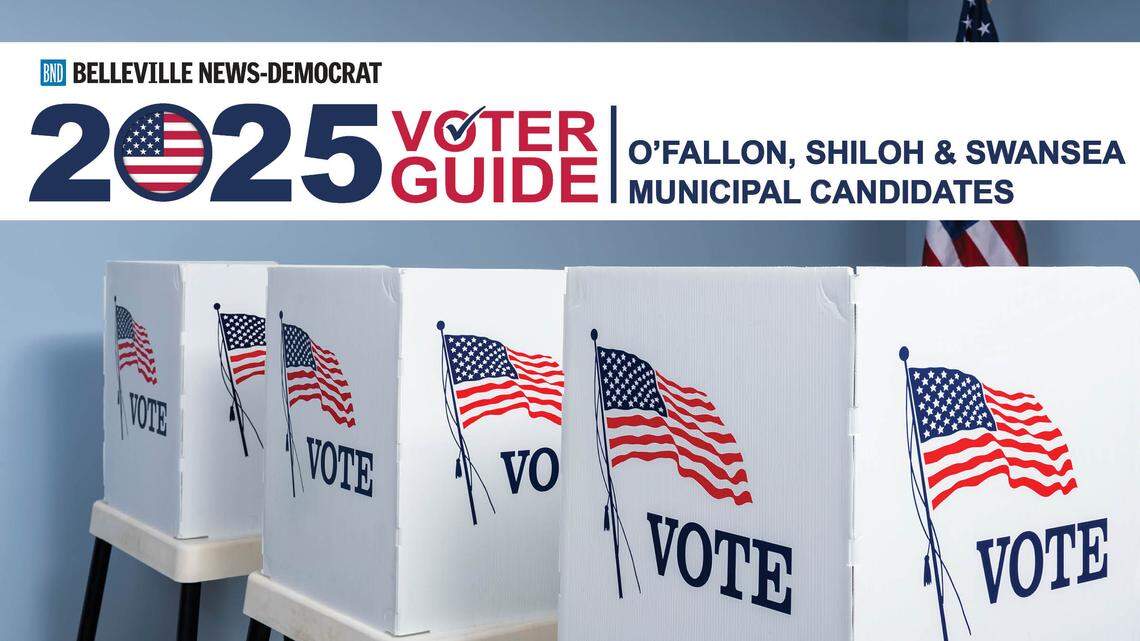 BND 2025 Voter Guide: See municipal candidates in O’Fallon, Shiloh & Swansea