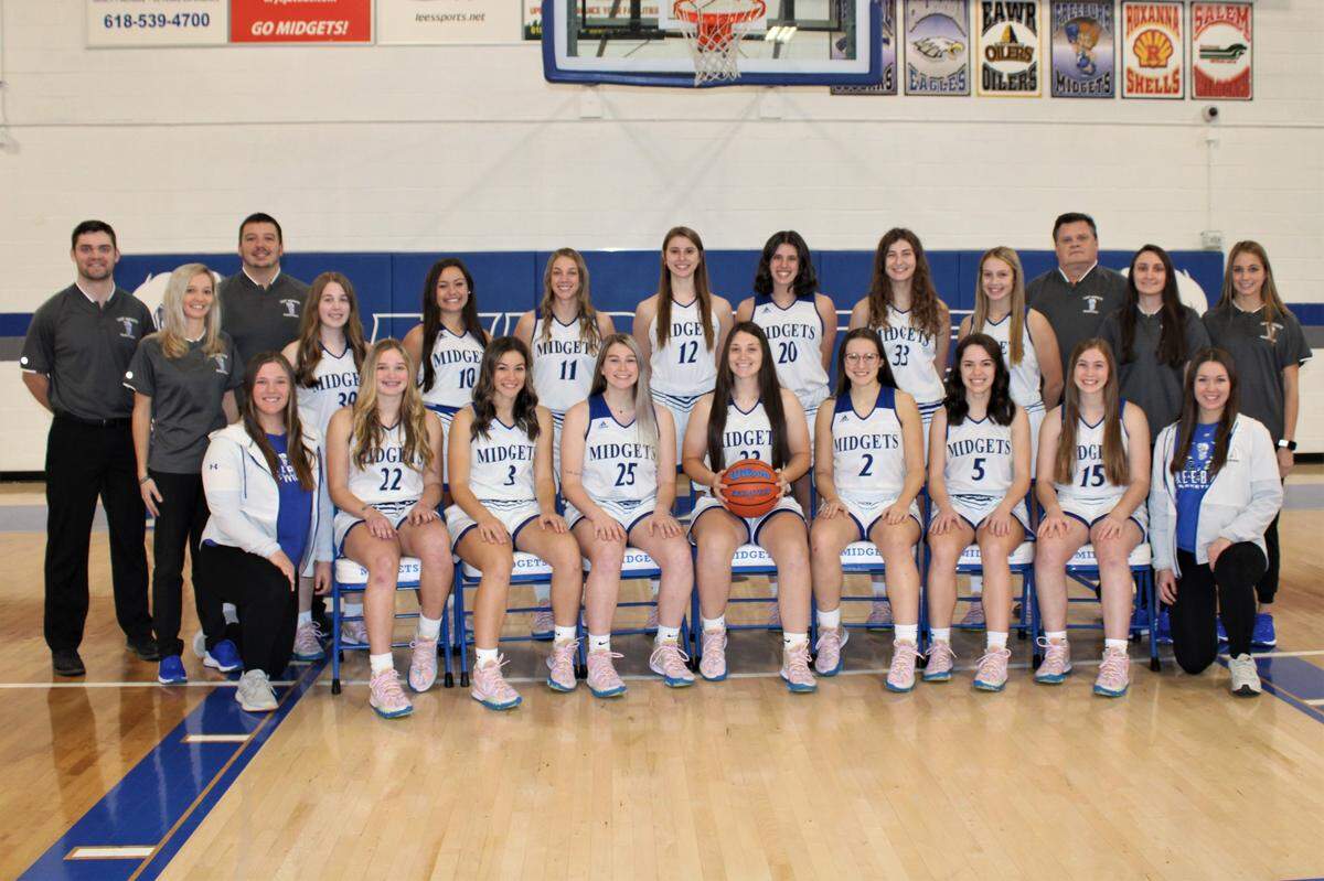 The Freeburg Midgets are the winner of the Belleville News-Democrat’s Girls Team of the Year high school basketball poll, as selected by readers of bnd.com. The Midgets had a tremendous season, going 26-6 overall while posting a 9-1 mark in the Cahokia Conference to share title with Breese Central.