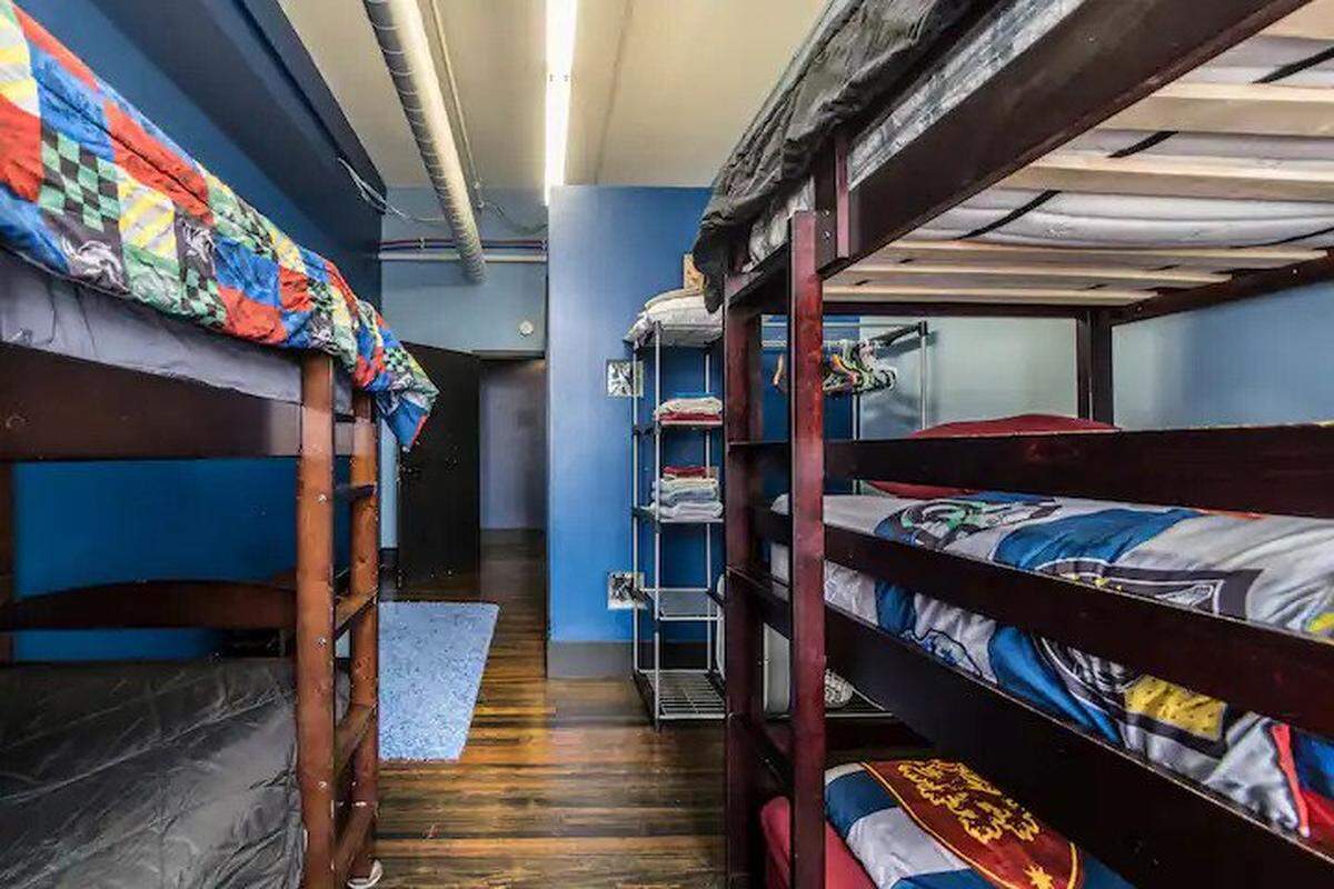 This “Hogwarts Dorms” themed Airbnb is located in downtown St. Louis.