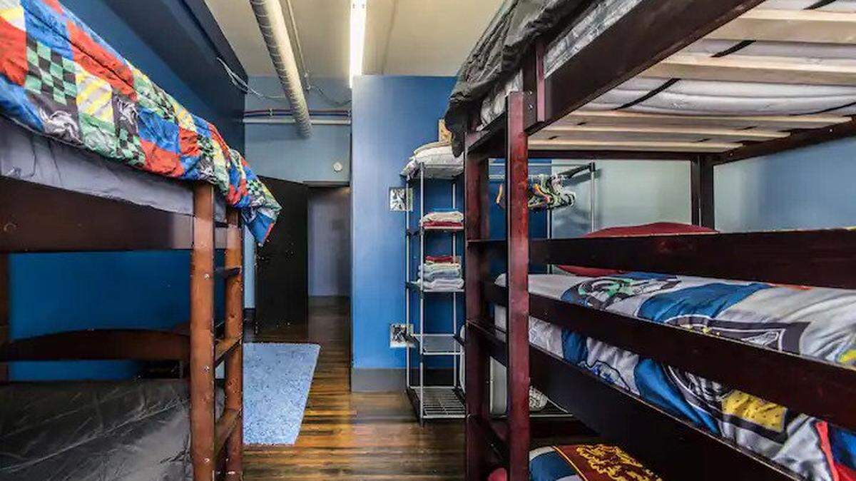 This “Hogwarts Dorms” themed Airbnb is located in downtown St. Louis.