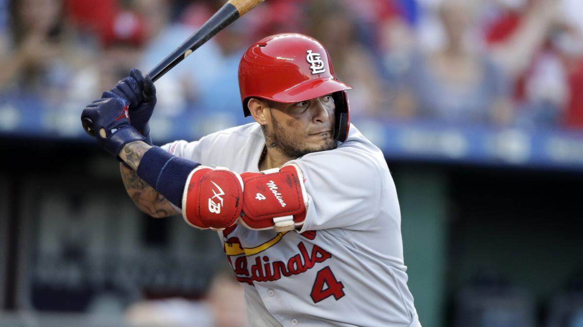 The Cardinals should get a boost from having team leader Yadier Molina back on the field.