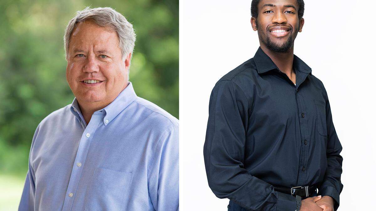 Rep. Jay Hoffman (left) and Jamil Mckinney are candidates for the 113th State House of Representatives Democratic primary.