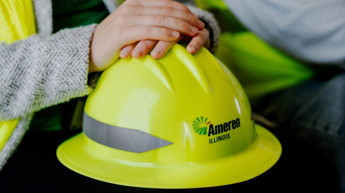 Ameren Illinois said power has been restored to all but 111 customers in Fairview Heights.