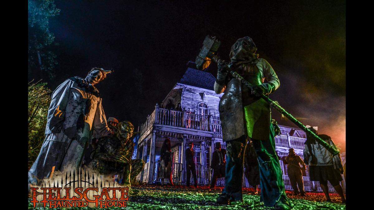 After surviving the haunted house experience, HellsGate explorers can check out local food vendors, photo ops and more.