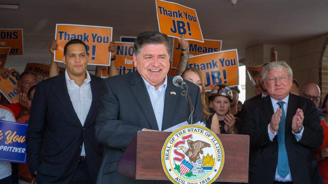 Pritzker sticking to proposal to fully fund Illinois pensions