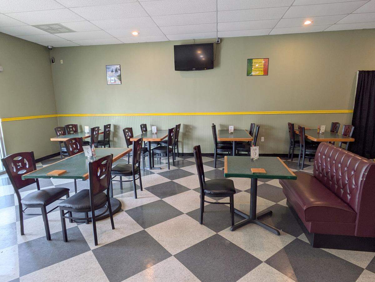 View of the dining area at Hangover Social in Belleville