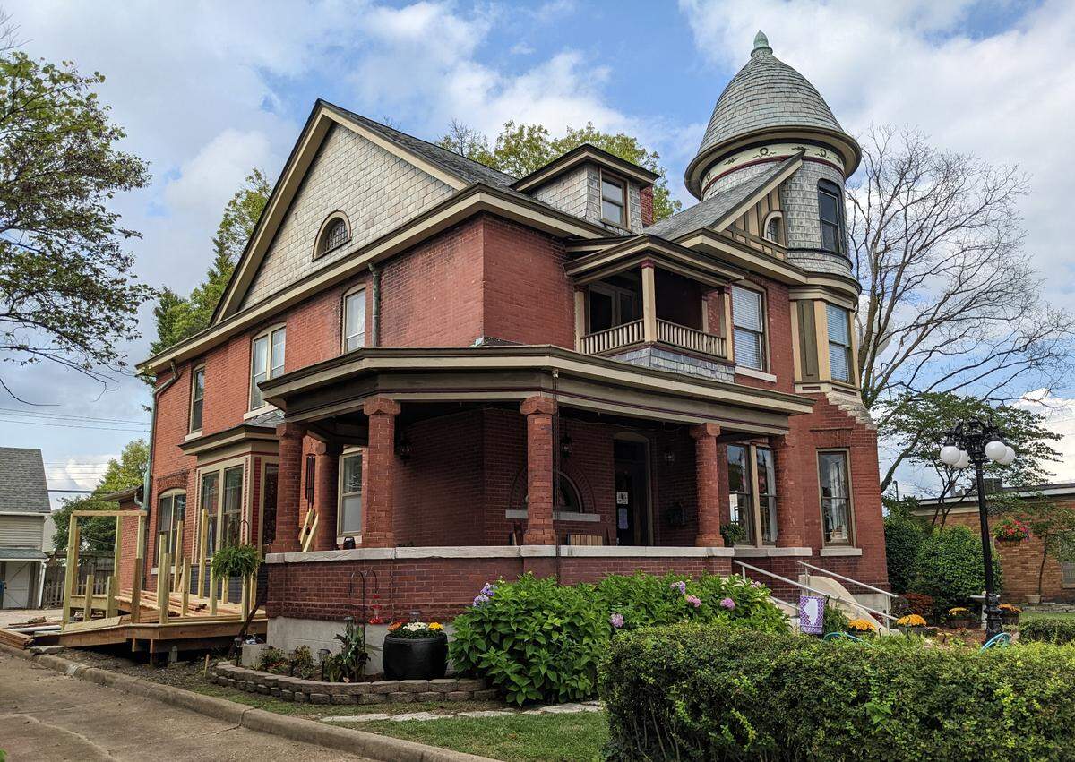 The Schroeppel/Brown House at 317 W. Main St. in Collinsville will house Lou Belle and Bing on the first floor.