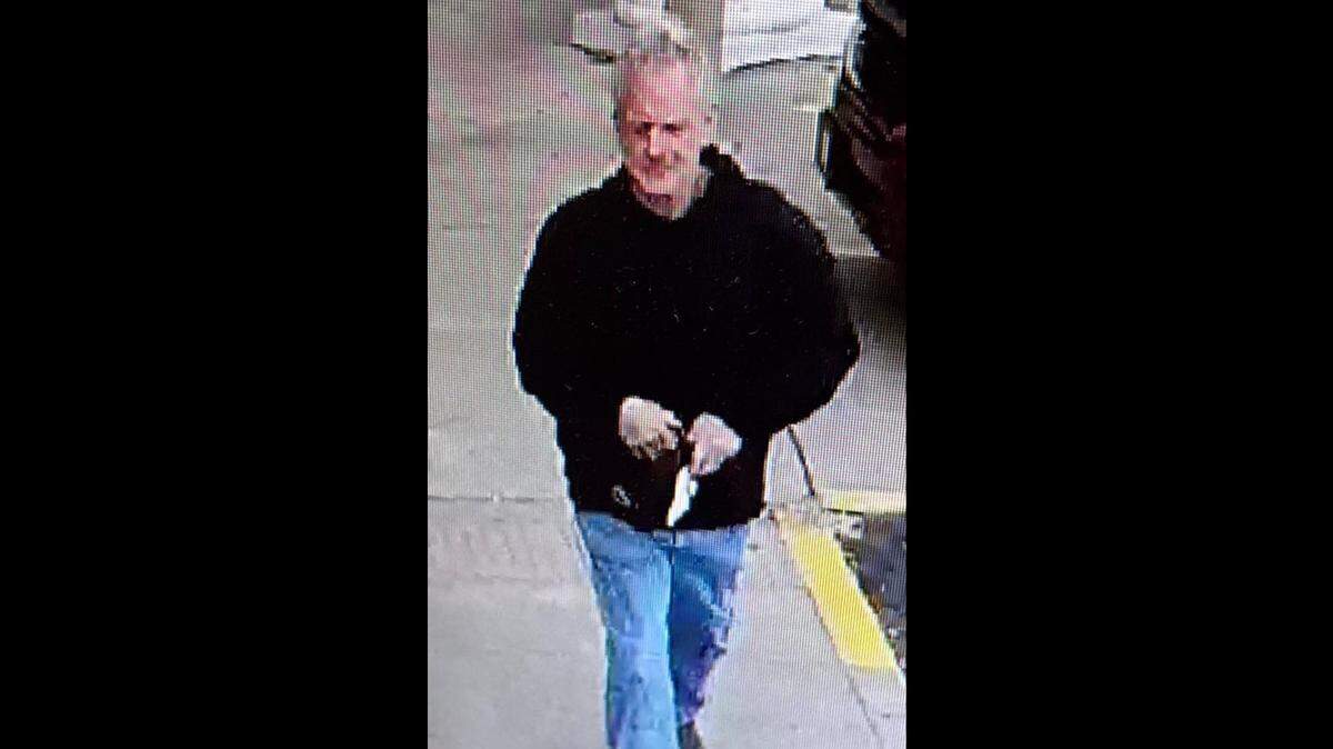 Surveillance photo released Friday after a robbery at FCB Bank in O’Fallon.