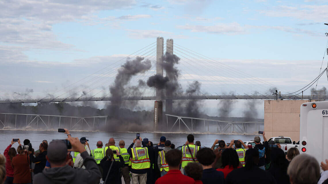 In a flash, 80 years of history tumbles into Mississippi with Chester Bridge