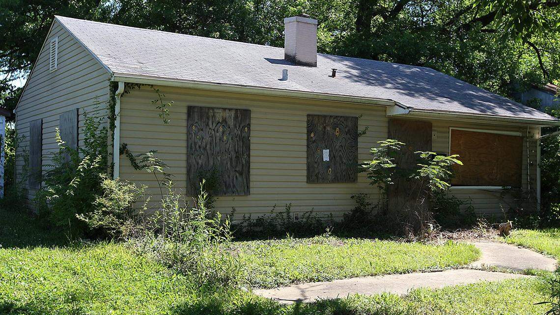 A home in Centreville is seen. Centreville is the poorest town in the United States, according to a report by USA Today.