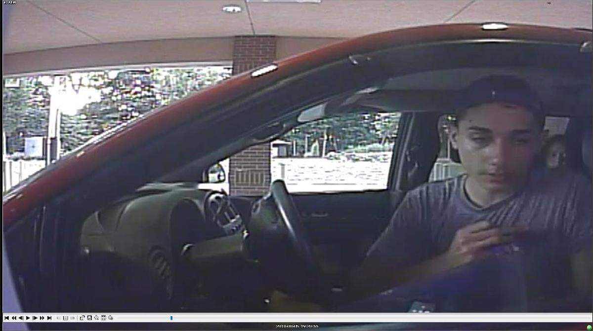 Surveillance photo from the bank.