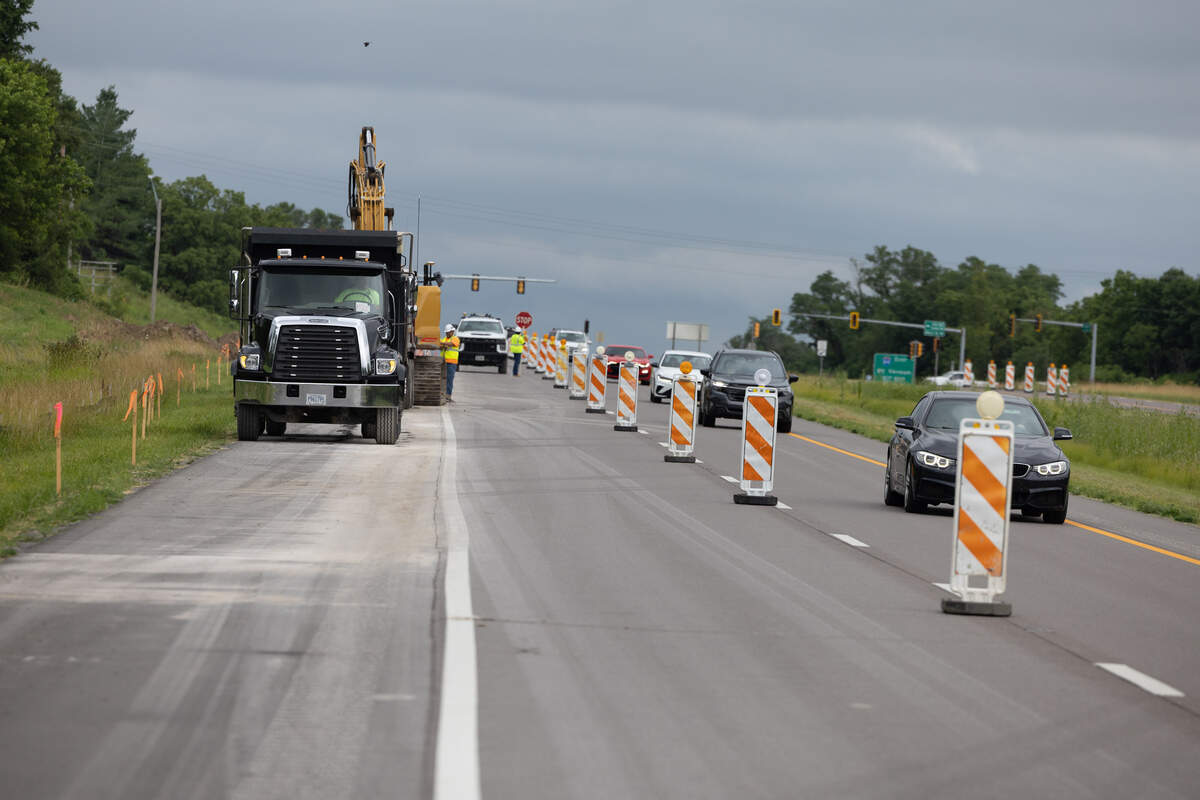 A 55-year-old man working on a St. Clair County road construction project was hit and killed on Friday, June 19, along Illinois 158, also known as Air Mobility Drive, near Shiloh, according to authorities.