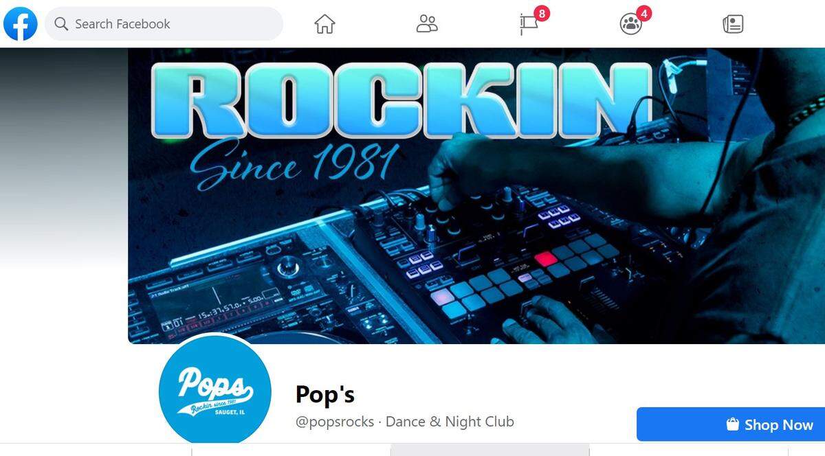 The lead image on the Pop’s Facebook page reminds fans that the Sauget venue is celebrating its 40th anniversary this year.
