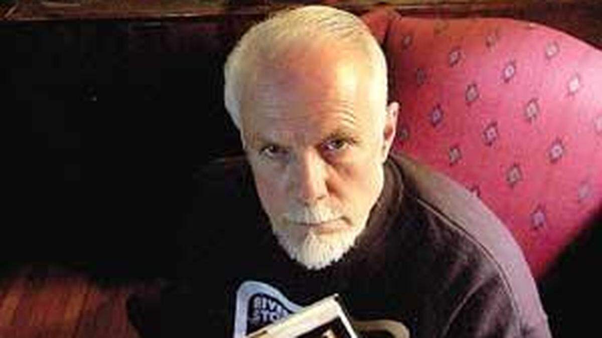 Retired teacher Ron Adams, who died Monday, began telling stories when he was teaching a mythology course at Collinsville High School. He's pictured here in this BND file photo from April 2007.