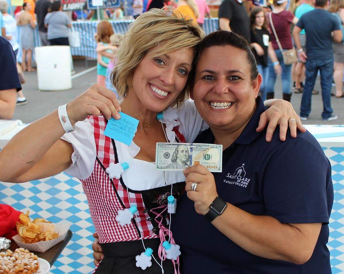 Raffles and other games will be available at St. Clare’s annual Oktoberfest event.