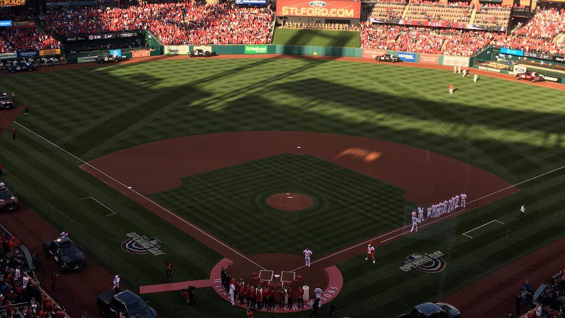 Advice for the four Cardinals on their first opening day in St. Louis: Cherish it