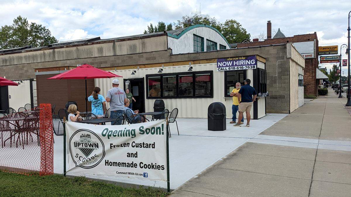 Uptown Scoops at 403 W. Main St. in Collinsville