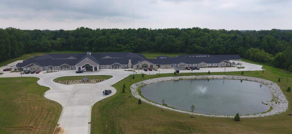 This photo shows The Villas of Holly Brook in Brazil, Ind., and the assisted living center owners have started construction on a similar building off Frank Scott Parkway near Belleville West High School.