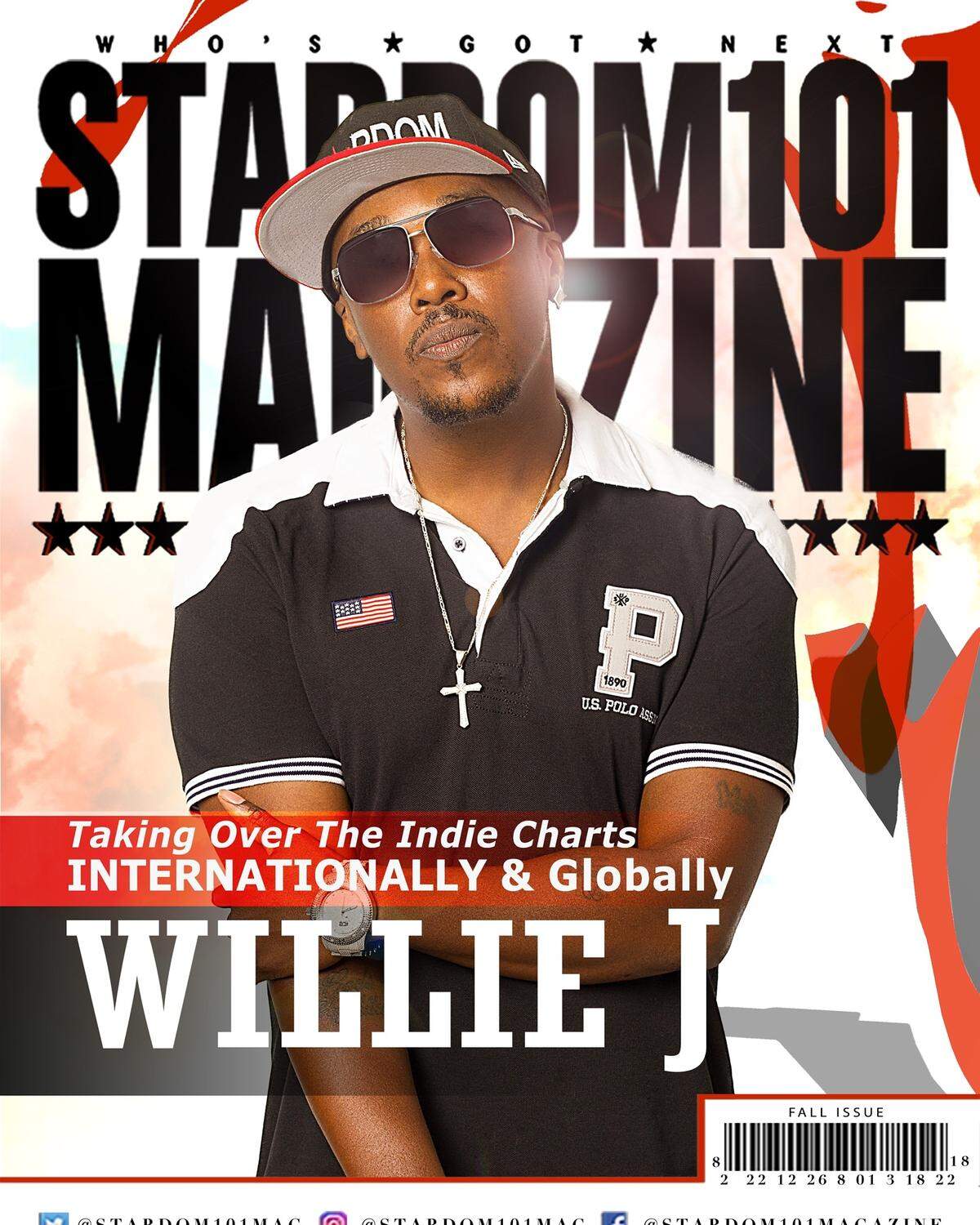 Belleville singer and producer Willie Jones, better known as “Willie J,” is shown on the online cover of Stardom 101 Magazine. He will perform at a fundraiser in Collinsville on Saturday.