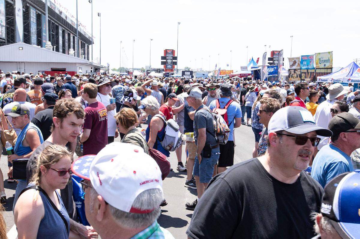 Fans flocked to World Wide Technology Raceway in Madison on in 2022 for the Enjoy Illinois 300, which was the first time the top drivers from the NASCAR Cup Series raced in the St. Louis area. Another sell out crowd is anticipated for this weekend.