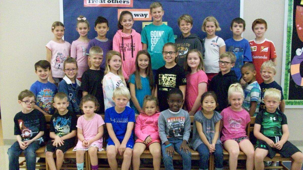 The Character Education word of the month at Delores Moye Elementary School in O’Fallon for the month of October is responsibility - being accountable for your words and actions without blaming others.  The following are students who are being recognized for showing responsibility: Charlotte Mulch, Liam Smorol, Caroline Wise, Lila Schwierjohn, Ella McLean, Drew Seipp, Brooklyn Emmons, Monika Miyasaki, Mack Schwierjohn, Eddie Davis, Nora Stoffel, Kenley Joggerst, Jackie Edwards, Ryder Burgmeier, Jace Mitchell, Jakob Hendricks, Penelope Leymeister , James McCollum, Waverly Milligan, Lilly Smith, Jillian Craig, Alex Bradley, Owen Stoffel, Wyatt Orloski, Kyndall Sandler, Derek Holle, Bryson Cruz, Caleb Holloway, Shane Bettlach, Christian Long and Daniel Clark.