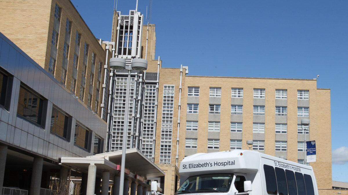 A BND file photo of St. Elizabeth's Hospital in Belleville.