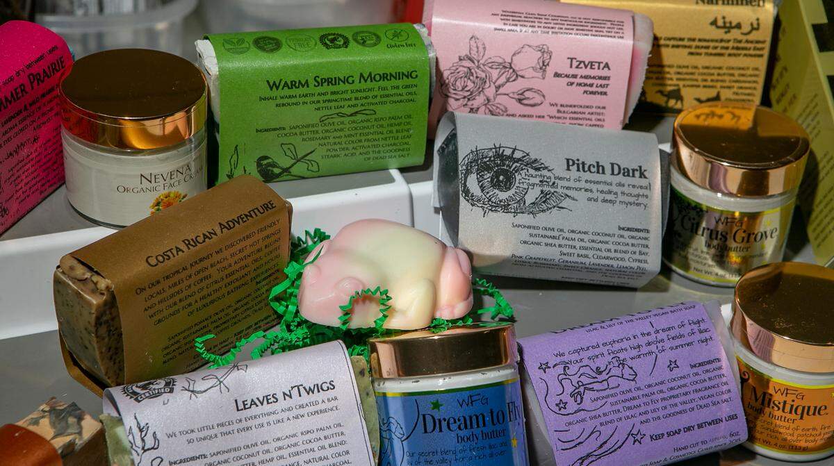 Waterfall Glen Soap Co. manufactures and sells 28 skincare products, including soap, body butter, beard oil and face cream.