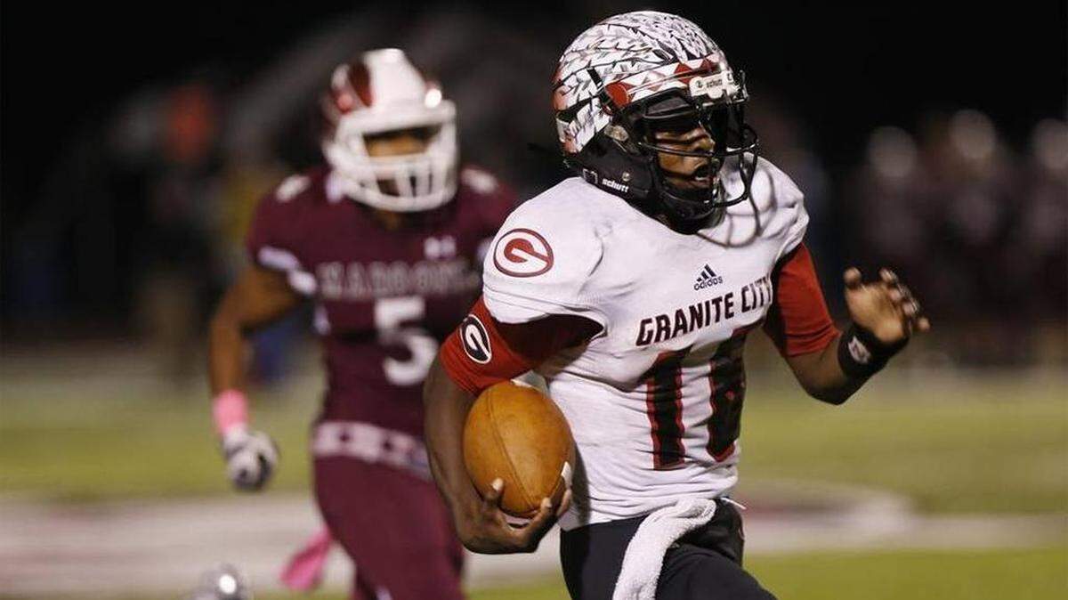 New Granite City football coach Brad Hasquin is looking forward to having QB Freddy Edwards back on the field this year.