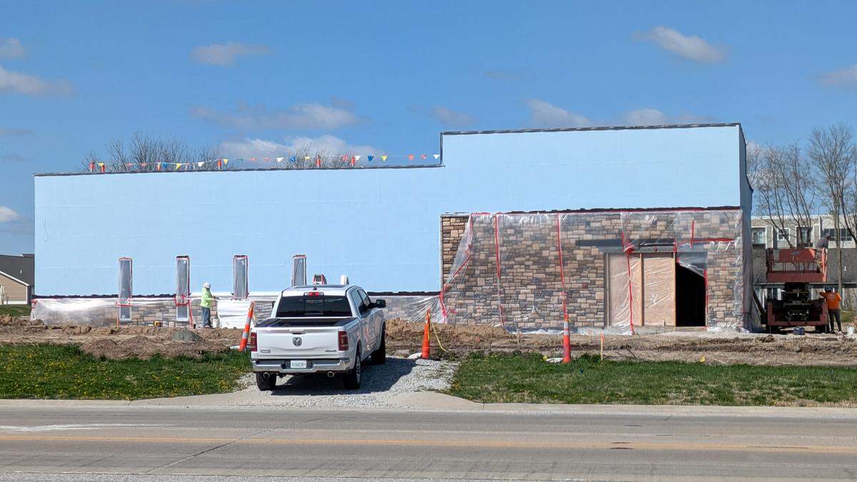 A look at the development in progress on Hartman Lane in O’Fallon