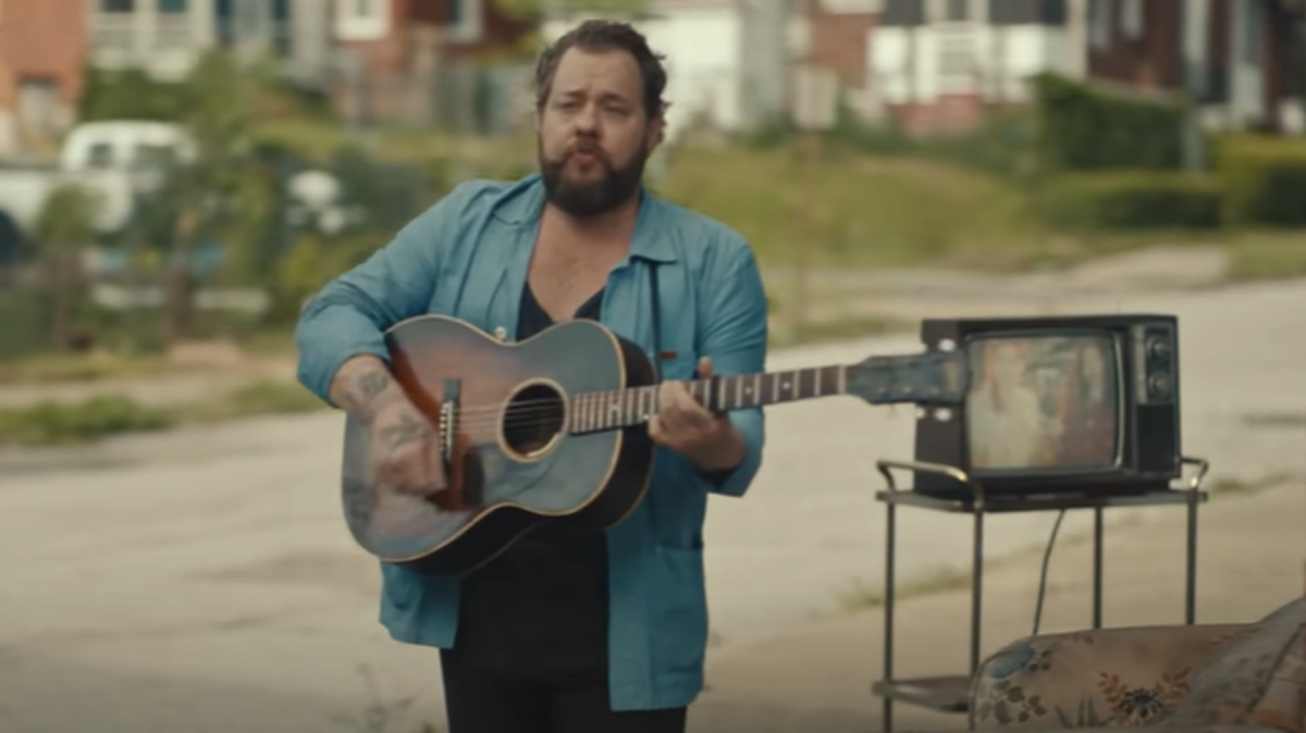 Nathaniel Rateliff recorded a video for “Heartless” in Belleville in April.