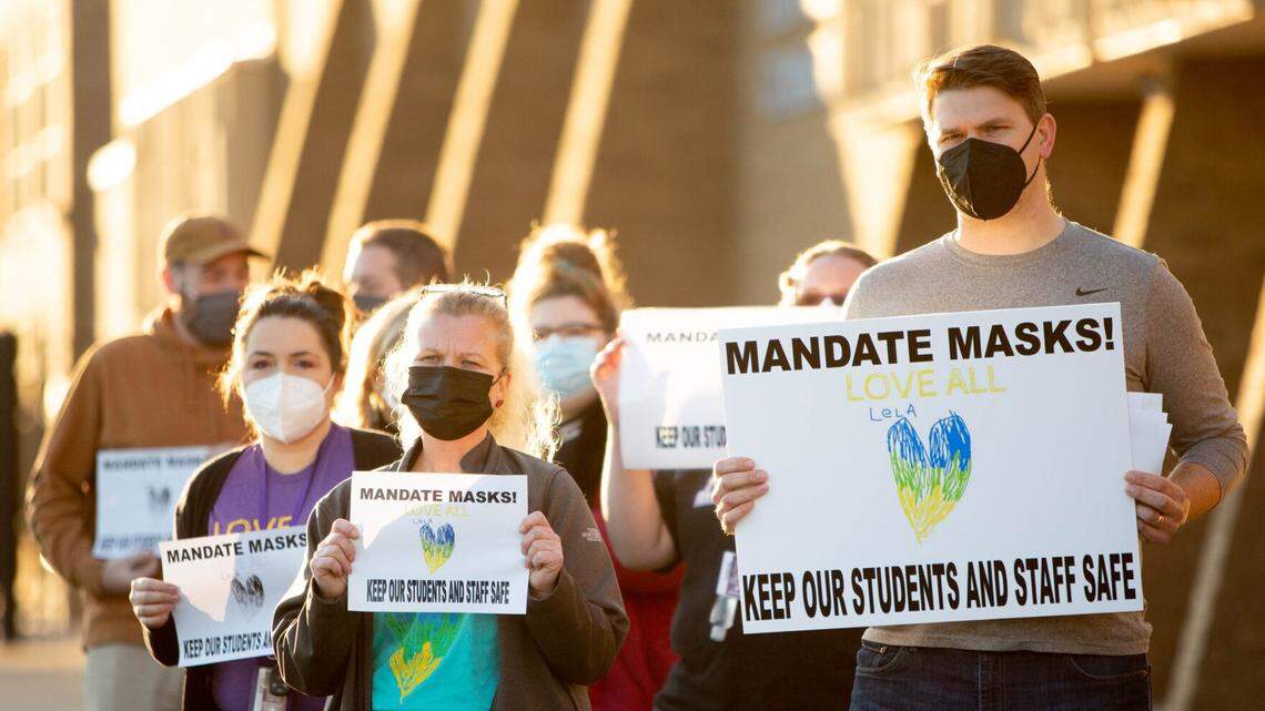 ‘How do we keep Lela safe?’ Schools turn scary for high-risk kids with COVID mask mandates gone