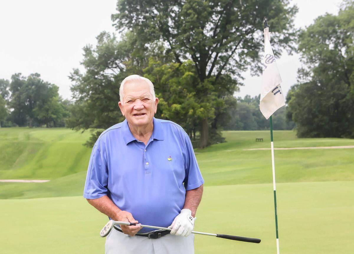 Pictured is the late Bob Goalby, the 1968 Masters Tournament champion, a pioneer of the PGA Champions Tour and one of the most accomplished athletes to come out of the metro-east. The Bob Goalby 4-Person Classic Scramble will take place at noon Saturday, April 15, at Yorktown Golf Course, 300 Goalby Drive, Shiloh.