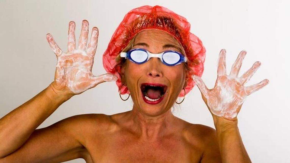 Locked in a spray tan booth: Columnist survives after going through wash cycle