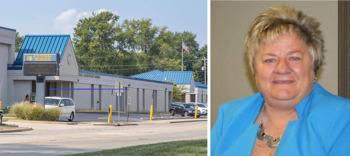 Dawn Elser, superintendent of Central School District 104, is concerned that a proposed subdivision off Thouvenot Lane could cause overcrowding at Central Elementary School, shown here, and Arthur Middle School in O’Fallon.