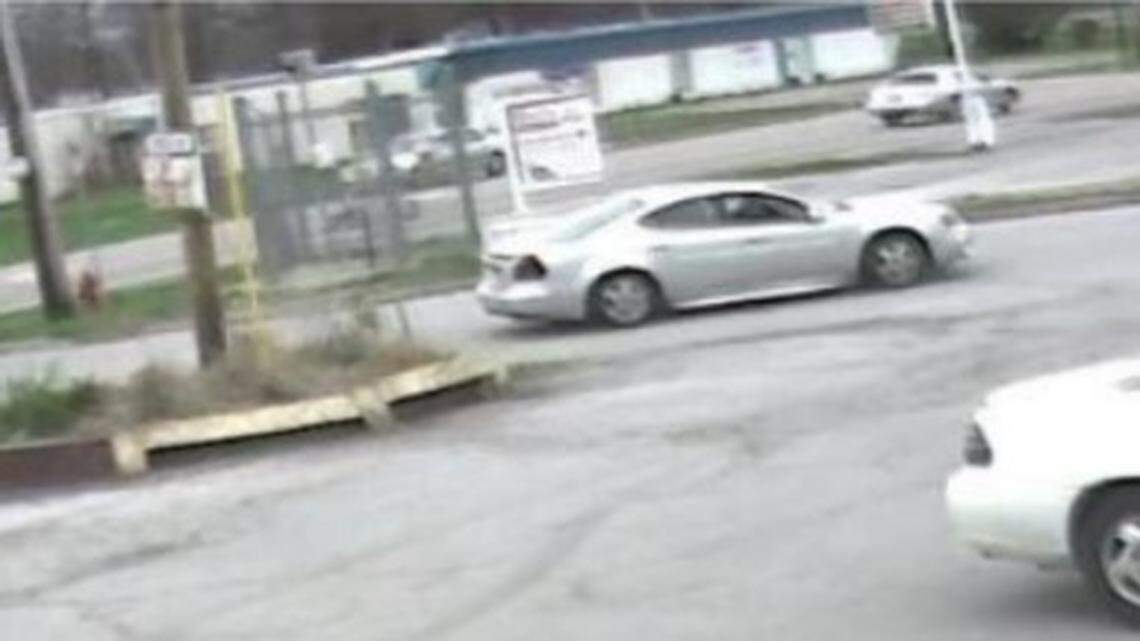 Police are looking for this car, which they say may be linked to a shooting death near Cahokia.