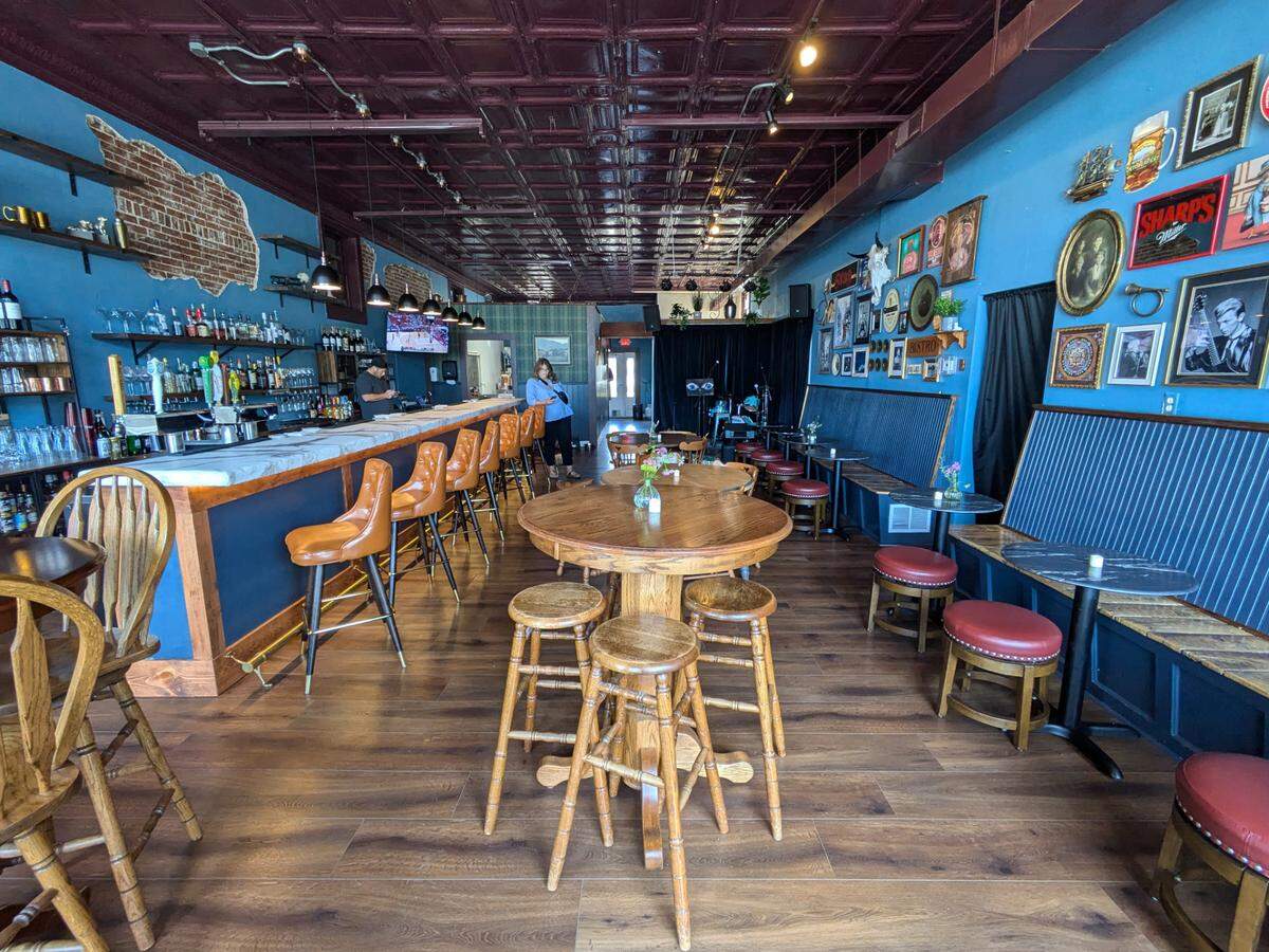 An overall view of The Upright Pub & Music Parlor in O’Fallon