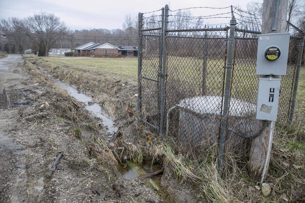 Residents believe many of the pump stations like this one on Belleview Avenue in Centreville are not performing like they previously did.