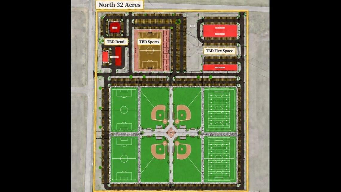 Belleville developers unveil plans for second half of sports, business complex