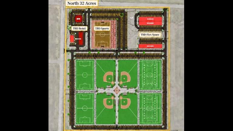 Belleville developers unveil plans for second half of sports, business complex
