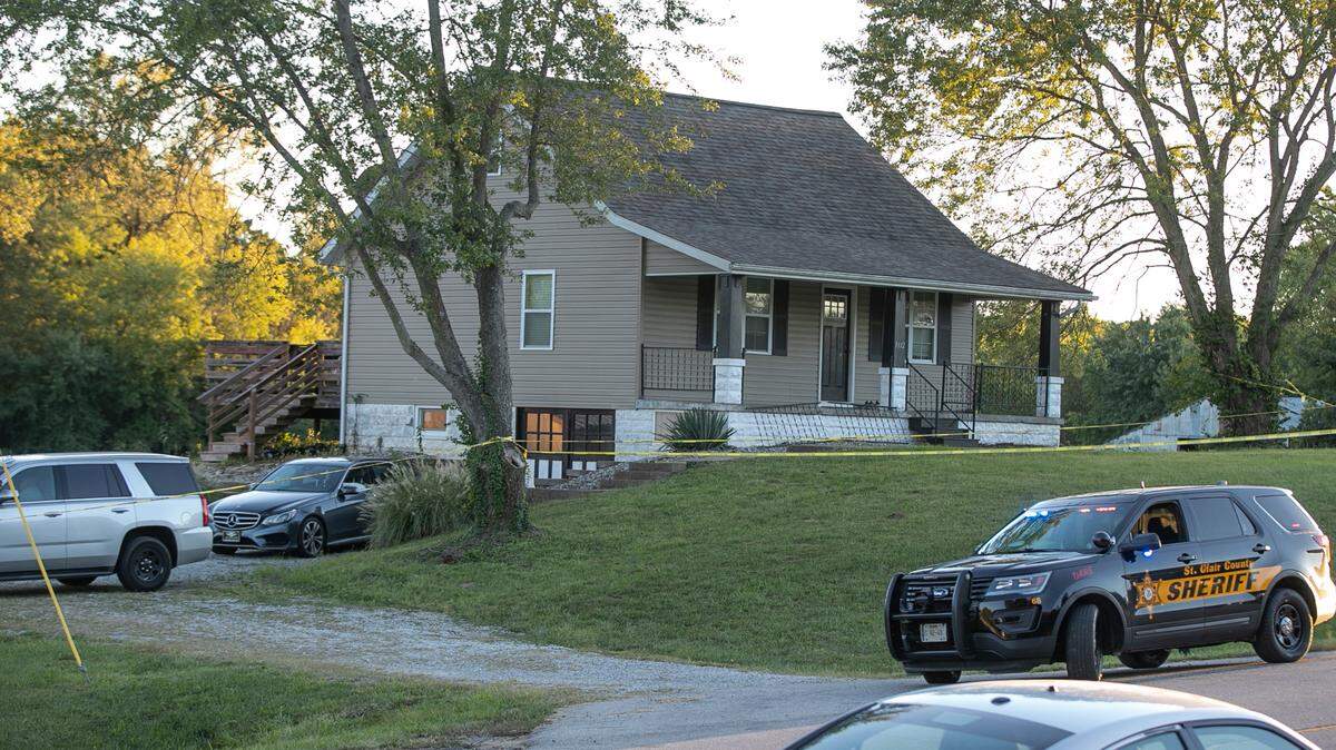 St. Clair County Sheriff’s department were at 9112 Concordia Church Road near Belleville and Millstadt Thursday evening.