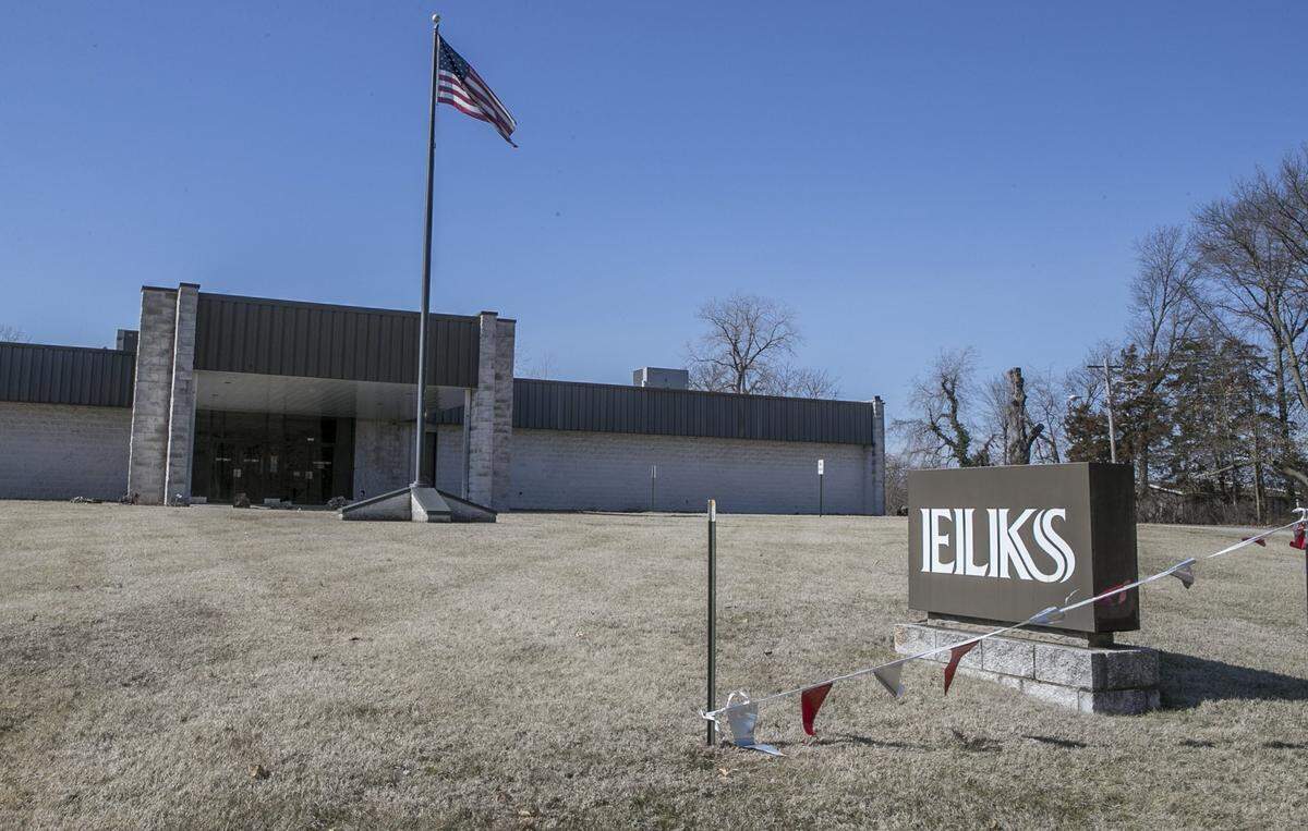 This BND file photo shows the former Belleville Elks Lodge #481 building at 1481 S. Illinois St. in 2019, when it was auctioned. It now houses a Quality Rental & Sales business.